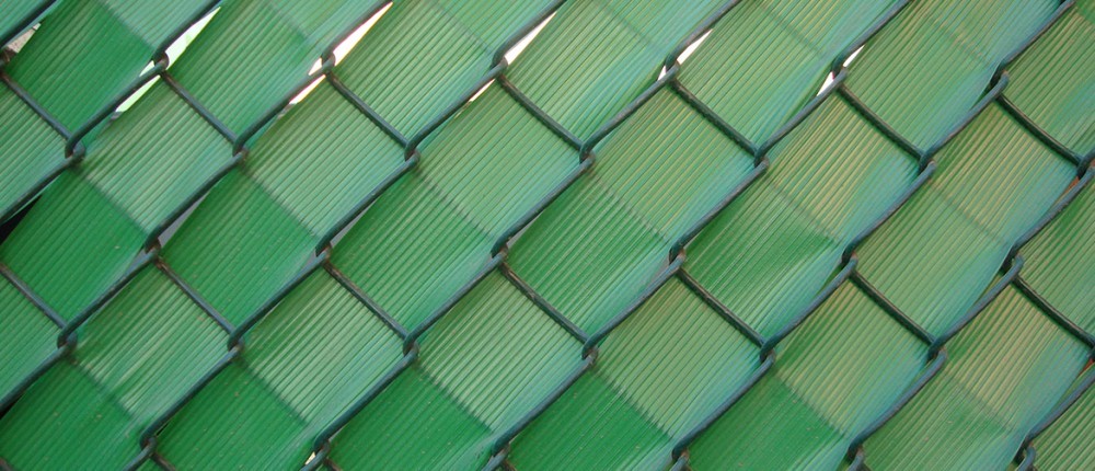 Sistema cinta cubre cerco - Color verde